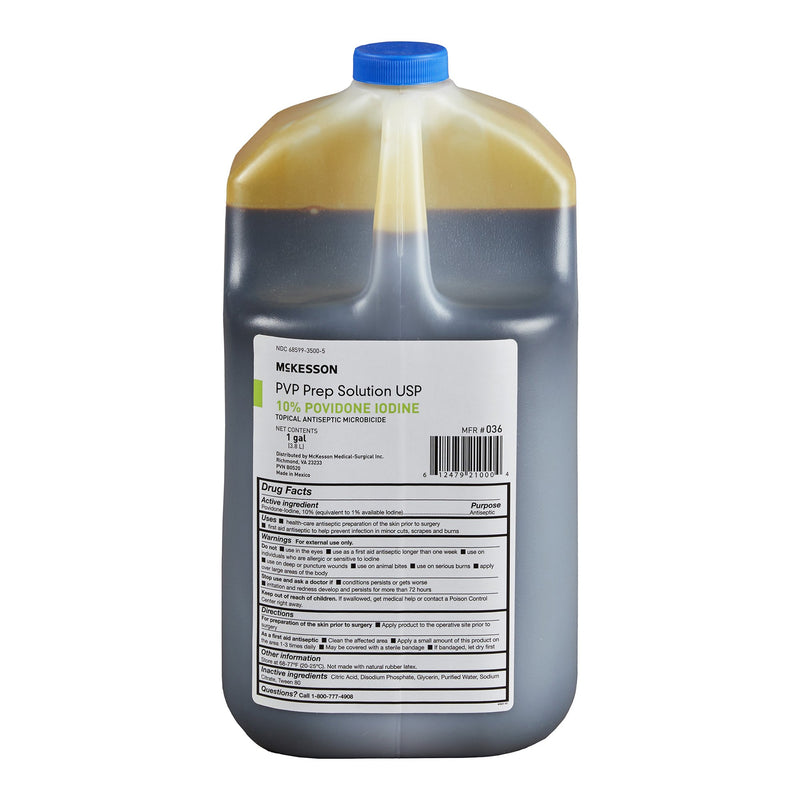 MCKESSON PREP SOLUTION 1 GAL. JUG, SOLD AS 4/CASE MCKESSON 036