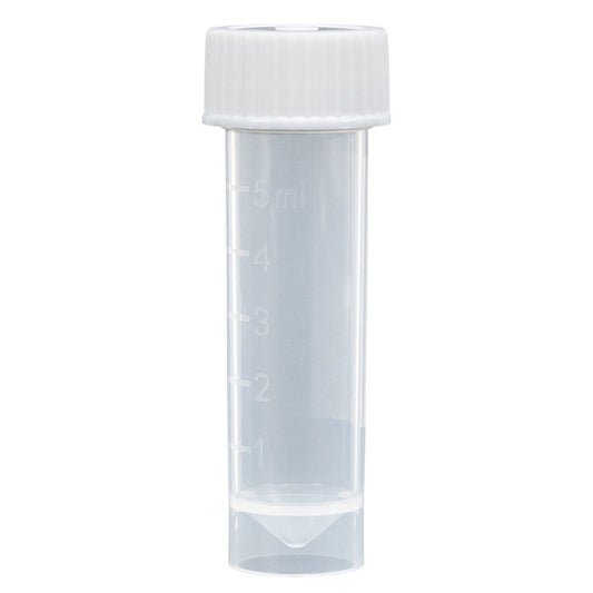 Globe Scientific Storage and/or Transport Tube, 5 mL, 16 x 56 mm, 1000/CS
