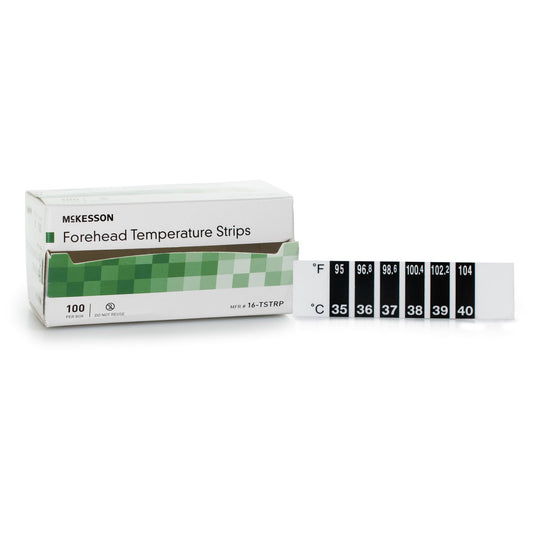 Mckesson Forehead Temperature Strip, 1/Bx