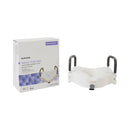 McKesson Raised Toilet Seat, 5-Inch Height, White, 1/EA