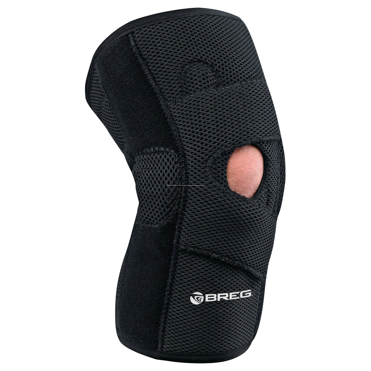 Knee Brace, Lateral Airmesh W/Hinge Rt 2Xlg Bregin, 1/Ea
