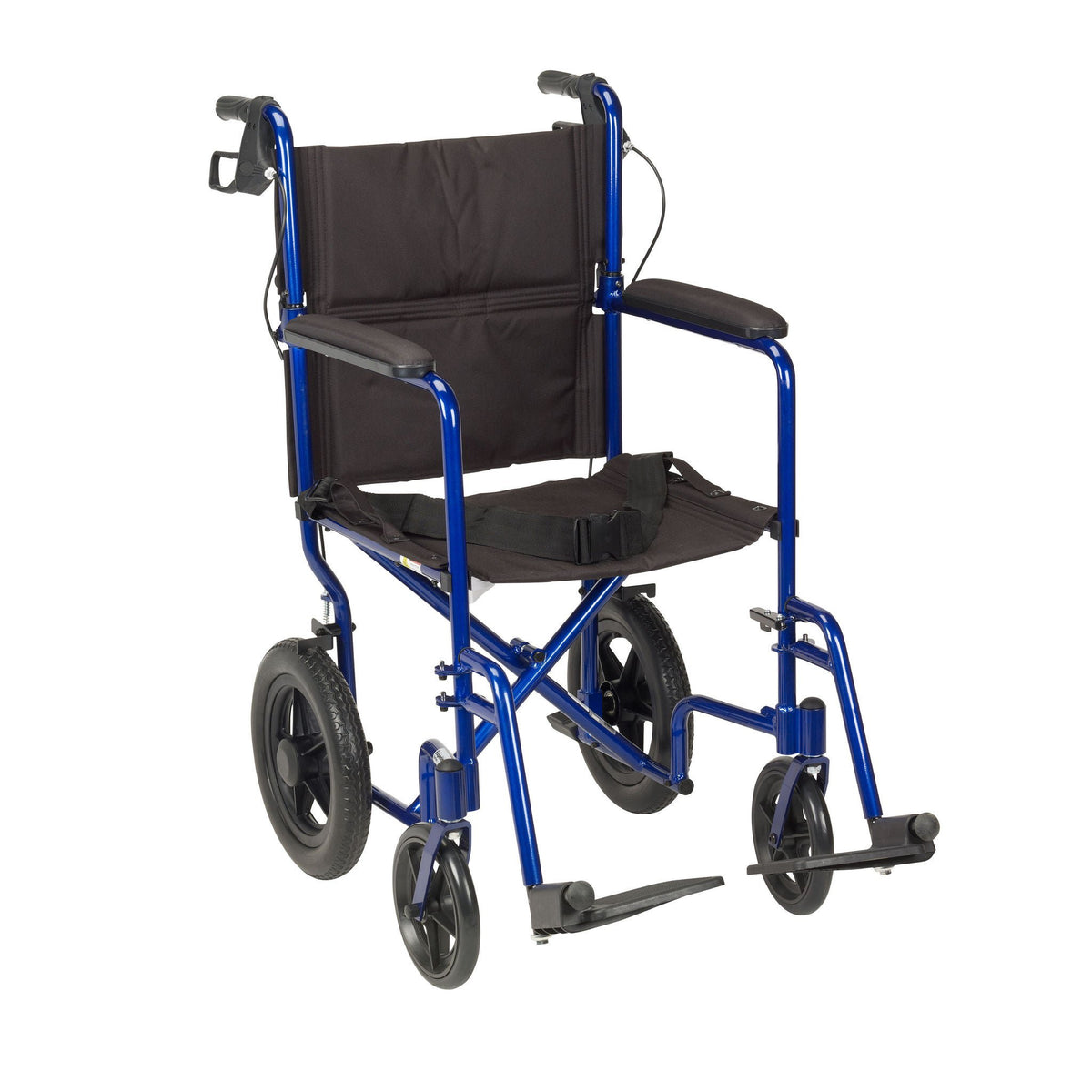 Drive™ Expedition Lightweight Transport, Black With Blue Finish, 1/Ea