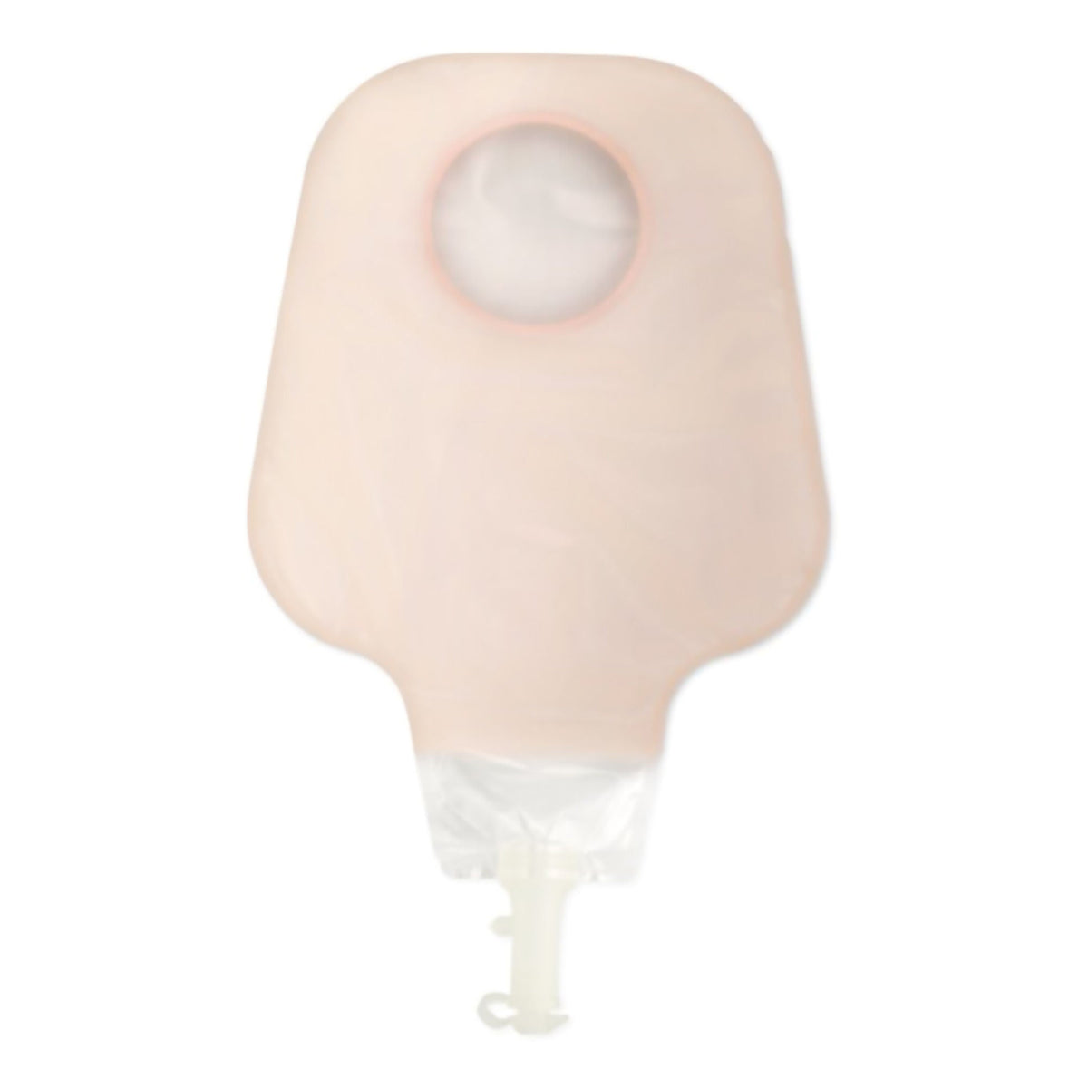 New Image™ 18012 Two-Piece Ultra Clear Ostomy Pouch, Pre-cut to Fit 44 mm, Green, 10/BX