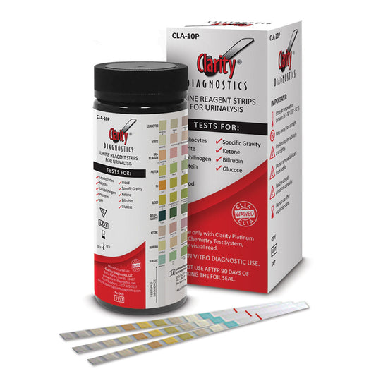 STRIP, URINALYSIS CLARITY PLATINUM (100/BX), 100/BX