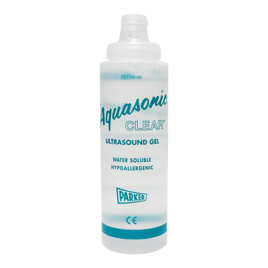 Aquasonic Clear® Ultrasound Gel, 8.5-Ounce Squeeze Bottle, 12/Bx