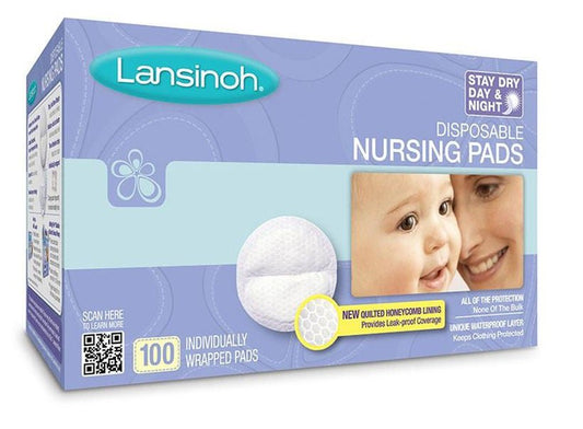 Pad, Nursing Disp Stay Dry Quilt Lining Cntrd 100Ct (2/Bx 6B, 2/Bx