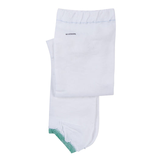 Mckesson White Knee-High Anti-Embolism Stocking, Small / Long, 20 – 30 Mmhg, 12/Cs