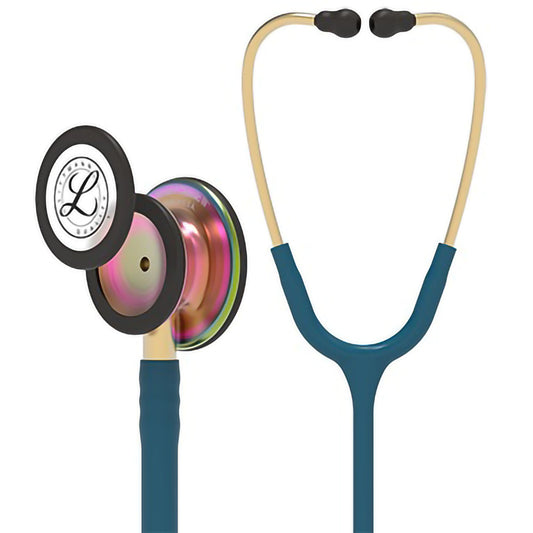3M™ Littmann Classic Iii™ Monitoring Stethoscope, Caribbean Blue, 27 Inch Tube, 1/Ea