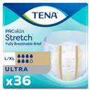 TENA® PROSKIN STRETCH™ ULTRA INCONTINENCE BRIEF, LARGE / EXTRA LARGE, SOLD AS 36/PACK ESSITY 67803