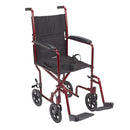 DRIVE™ TRANSPORT CHAIR, RED, 17-INCH SEAT WIDTH, SOLD AS 1/EACH DRIVE ATC17-RD
