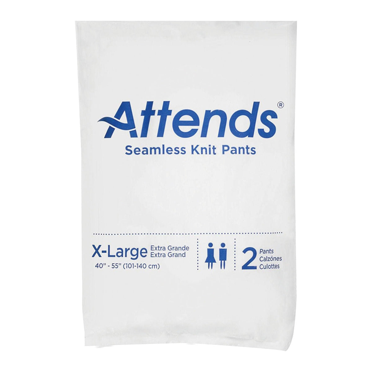 Attends® Unisex Knit Pant, Extra Large, 50/Cs