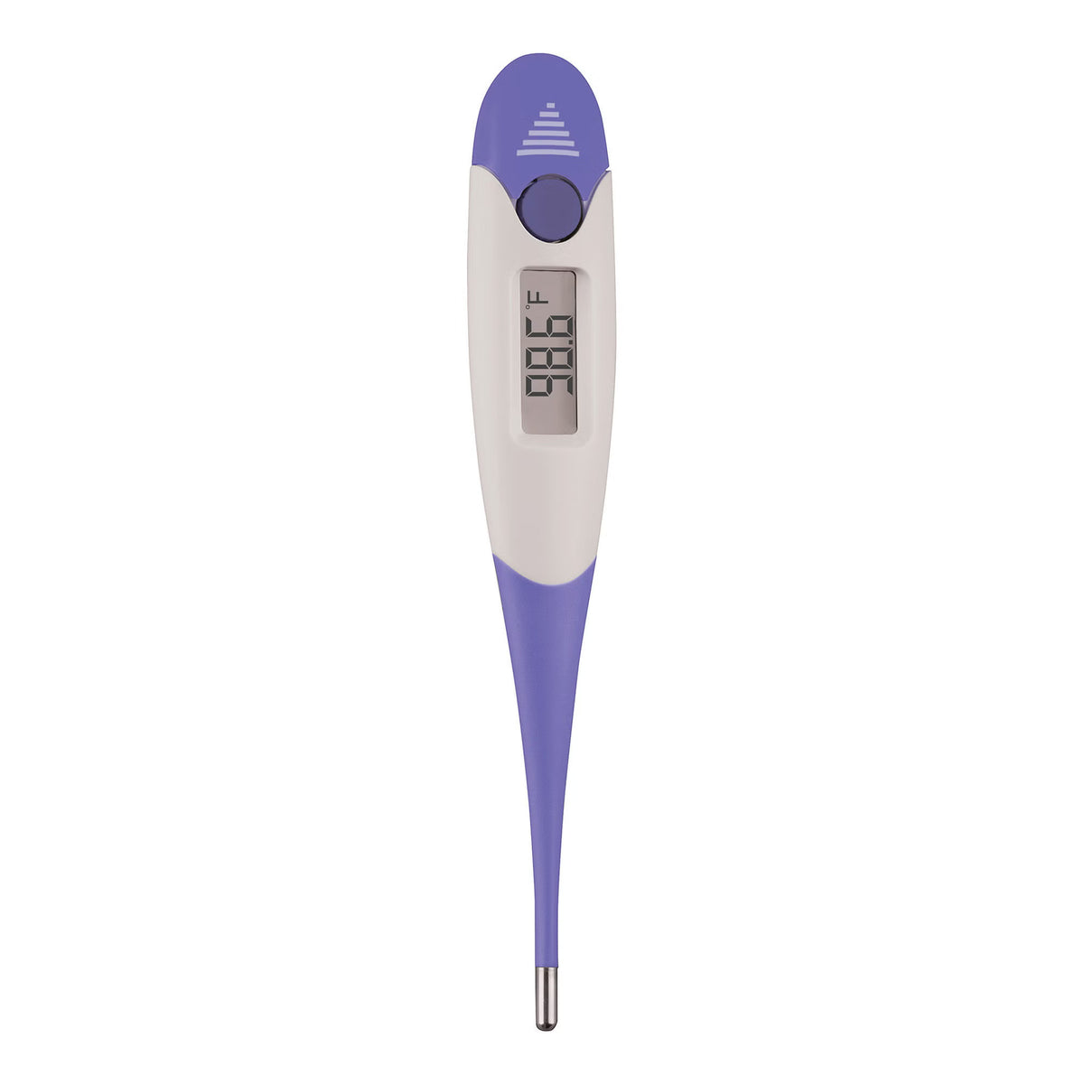 Veridian Nine-Piece 9-Second Flex-Tip Digital Thermometers With Display, 9/Bx