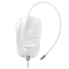 Conveen® Urinary Leg Bag, Anti-Reflux and Clamp Valve, 500mL, Vinyl/Flocked, 10/BX