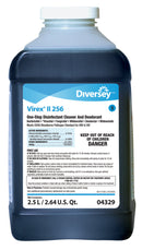 Diversey™ Virex® II 256 Surface Disinfectant Concentrate, 2.5 liter, 2/CS