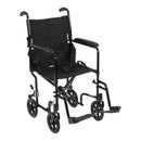 MCKESSON TRANSPORT CHAIR, BLACK, SOLD AS 1/EACH MCKESSON 146-ATC19-BK