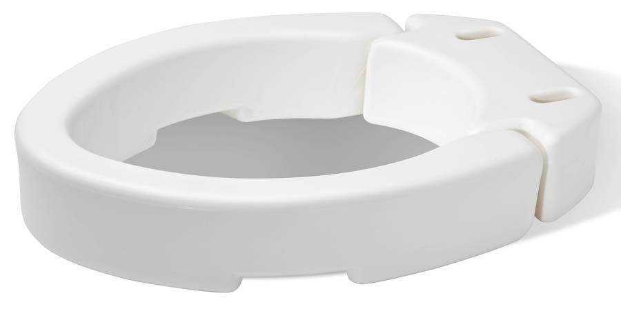Carex® Raised Toilet Seat - Elongated, 3/CS