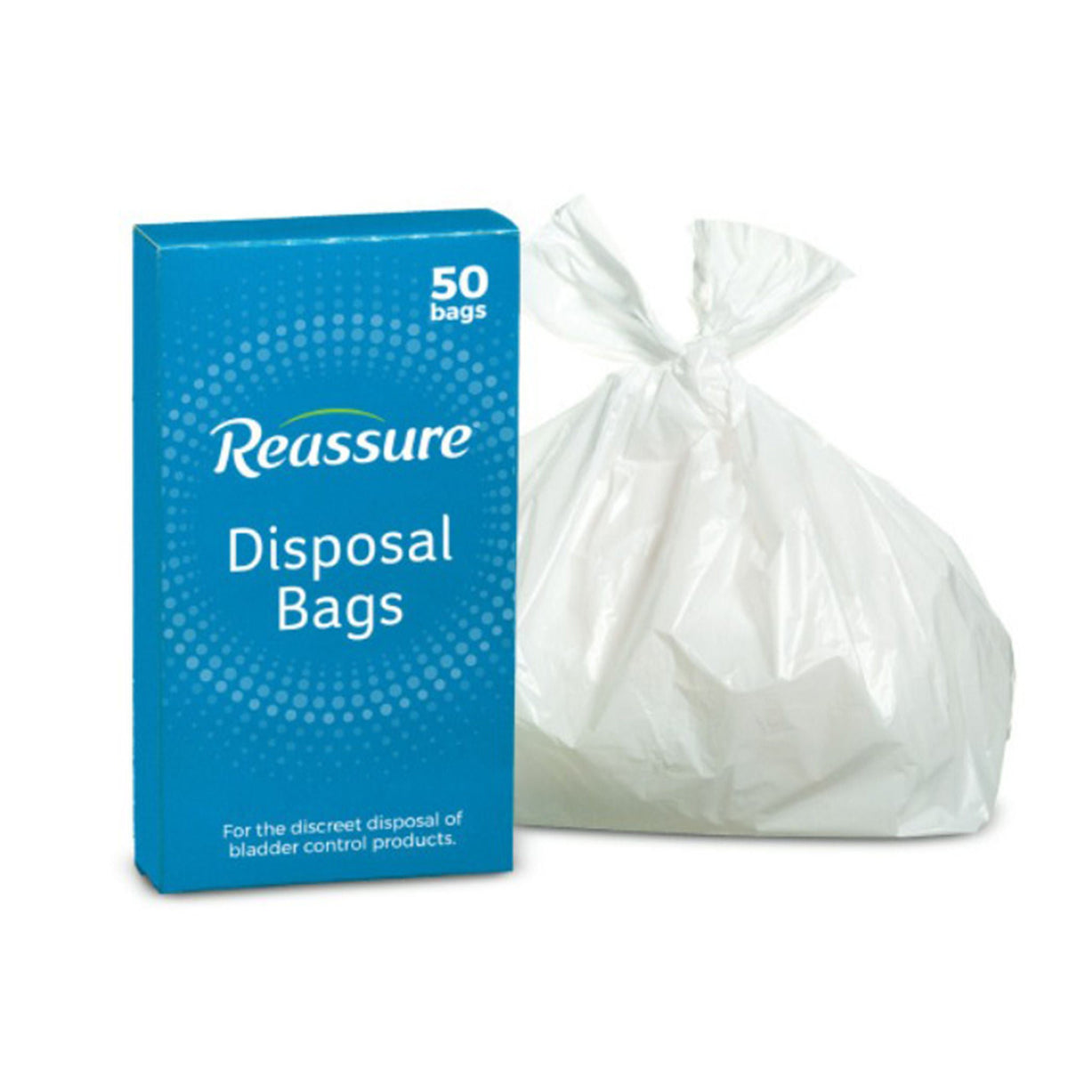 Reassure® Disposal Bags For Used Incontinence Briefs, Pads And Underwear, 1050/Cs