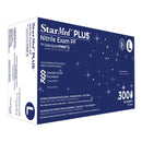 StarMed® Plus™ Nitrile Exam Glove, Large, Blue, 3000/CS