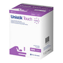 LANCET, UNISTIK TOUCH PUR 28GXX1.8MM (200/BX), 200/BX