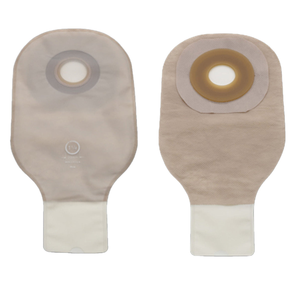 Premier™ 8639 Flextend™ 1-Piece Transparent Colostomy Pouch, Pre-cut to Fit 44mm, 10/BX