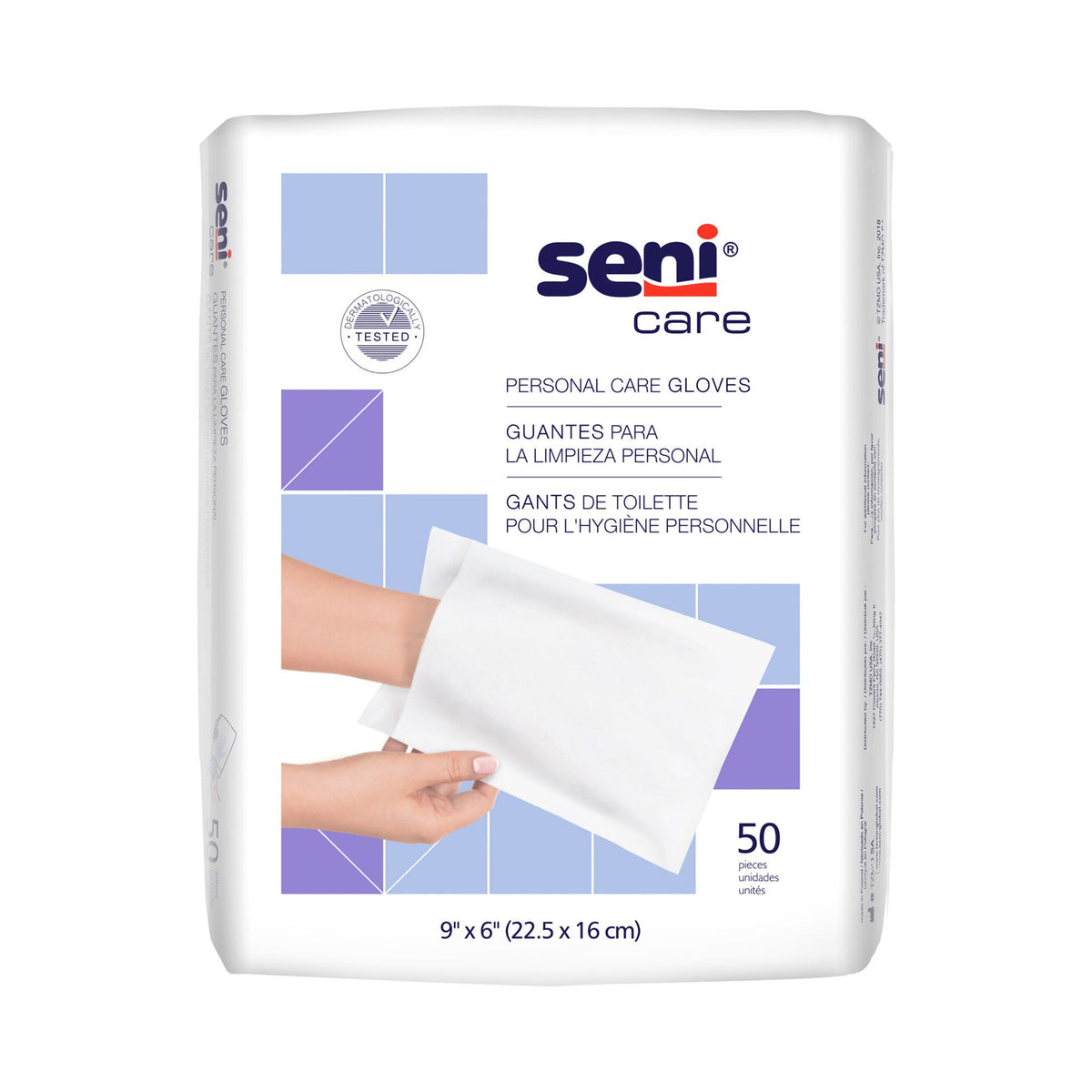Seni® Care Wash Glove, 600/CS