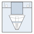 McKesson Sterile Under Buttocks Drape, 32 x 45 Inch, 25/CS