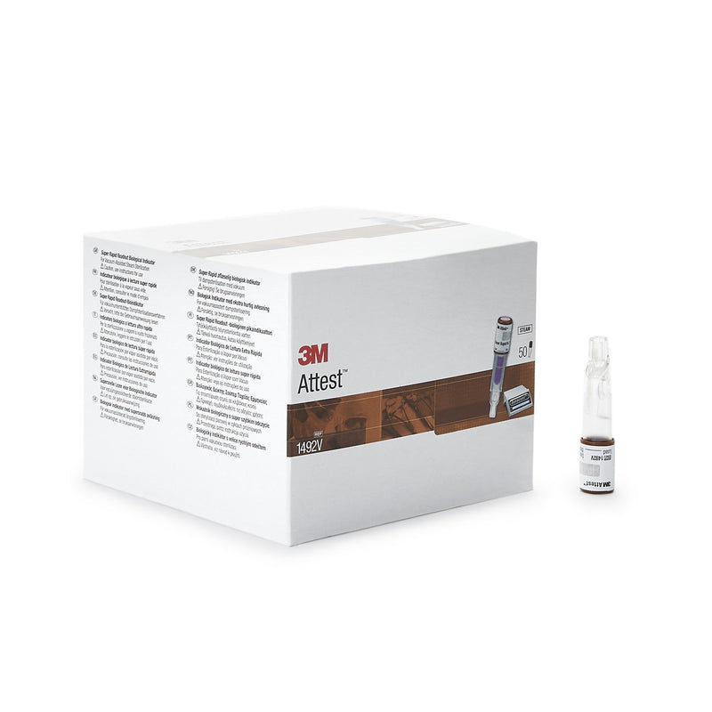 3M™ ATTEST™ SUPER RAPID READOUT STERILIZATION BIOLOGICAL INDICATOR VIAL, SOLD AS 50/BOX SOLVENTUM 1492V