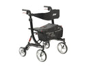 NITRO HD BARIATRIC FOUR-WHEEL ROLLATOR, BLACK, SOLD AS 1/EACH DRIVE 10266HD-BK