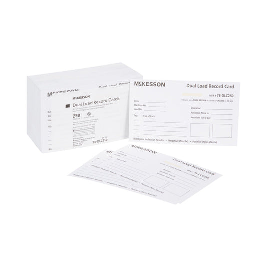 McKesson Sterilization Record Card, 2500/CS