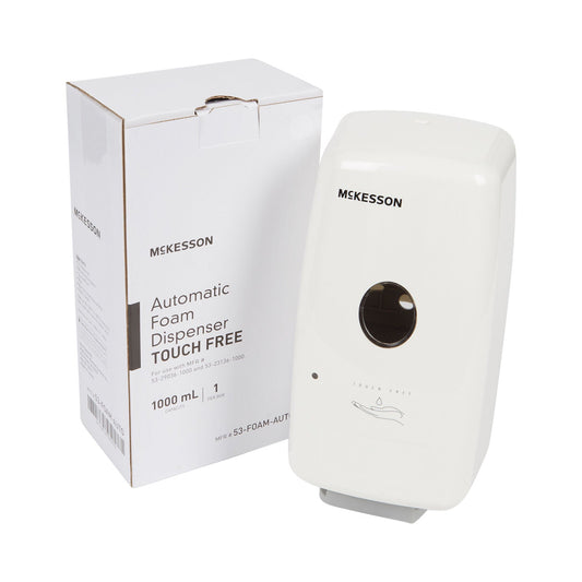 Mckesson Automatic Foam Pump Dispenser, 1000 Ml, 1/Ea
