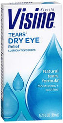 VISINE® GLYCERIN / HYPROMELLOSE / POLYETHYLENE GLYCOL EYE LUBRICANT, SOLD AS 1/EACH J 74300001067