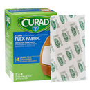 Curad® Flex-Fabric Tan Adhesive Strip, 2 x 4 Inch, 600/CS