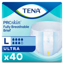 TENA® PROSKIN™ ULTRA INCONTINENCE BRIEF, LARGE, SOLD AS 2/CASE ESSITY 67300