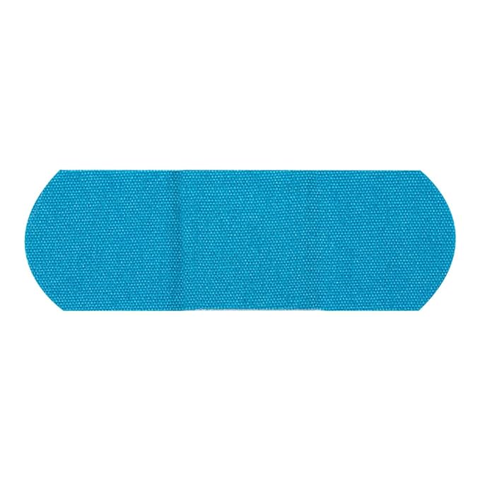 DUKAL NUTRAMAX BLUE NON-METAL FABRIC BANDAGES. BANDAGE BLU NON METAL FABRIC 1X3 150/TY 10TY/CS, CASE - BriteSources