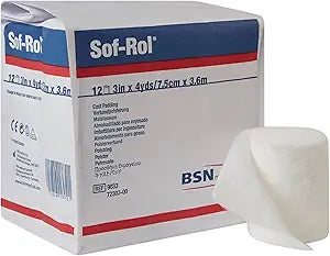 Bsn Medical Sof-Rol Cast Padding Padding Cast 3Inx4Yd Cotton St20 Rl/Cs -9033S