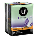 KC U BY KOTEX® MAXI OVERNIGHT PAD, SOLD AS 8/CASE KIMBERLY 01404