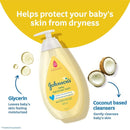 J&J Johnson'S Baby Care Wash Skin Nourish Moistureshea/Cocoa 600Ml 3/Pk 4Pk/Cs -119651 - BriteSources