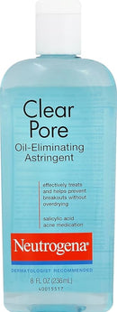 J&J Neutrogena Skin Care Astringent 8Oz 6/Bx 4Bx/Cs -10021 - BriteSources