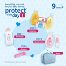 J&J Johnson'S Baby Care Set Gift Baby Care Essential6/Pk 4Pk/Cs -119692 - BriteSources