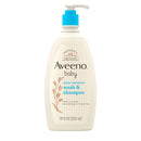 J&J Aveeno Body Wash Wash/Shampoo 18Oz 3/Bx 4Bx/Cs -102390 - BriteSources