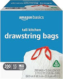 Medegen Polyethylene Can Liners Bag Trash 20X17X30 Clr 200/Cs -MD1-1.5DC - BriteSources