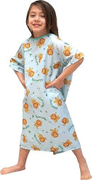 PEDIATRIC IV GOWN, SIZE 1-2, FLANNEL, SOLID MINT GREEN 12/DZ, SOLD AS DOZEN ENCOMPASS 10000647