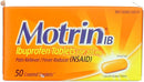 J&J Motrin Ibuprofen Ib Coated Caps 50S6/Bx 8Bx/Cs -048102 - BriteSources