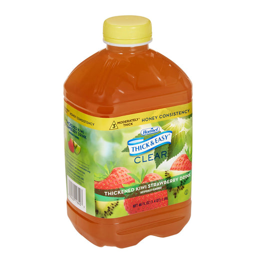 Thick & Easy® Clear Honey Consistency Kiwi Strawberry Thickened Beverage, 6/CS