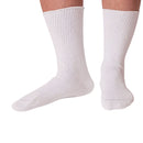 Alba Caresox Seamless Diabetic Socks Sock Seamless Med-Lg Blk6Pr/Bx 20Bx/Cs -82099B - BriteSources