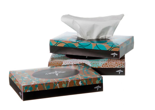 Tissue, Bedside 5"X7 1/2" 2Ply(200Bx/Cs), 200/Cs