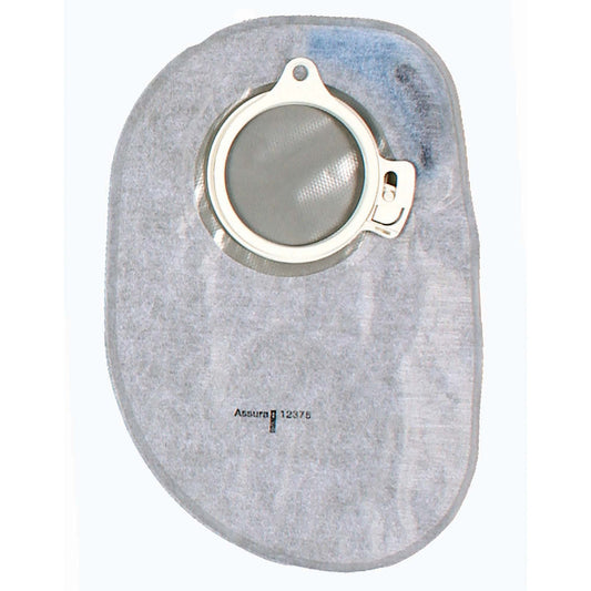 Assura® 2-Piece Closed End Opaque Colostomy Pouch, Blue Match, 30/BX