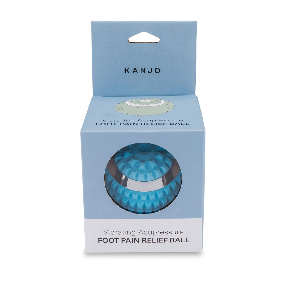 Kanjo Vibrating Acupressure Foot Pain Relief Ball, 1/Ea