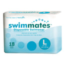 SWIMMATES™ BOWEL CONTAINMENT SWIM BRIEF, LARGE, SOLD AS 18/BAG PRINCIPLE 2846