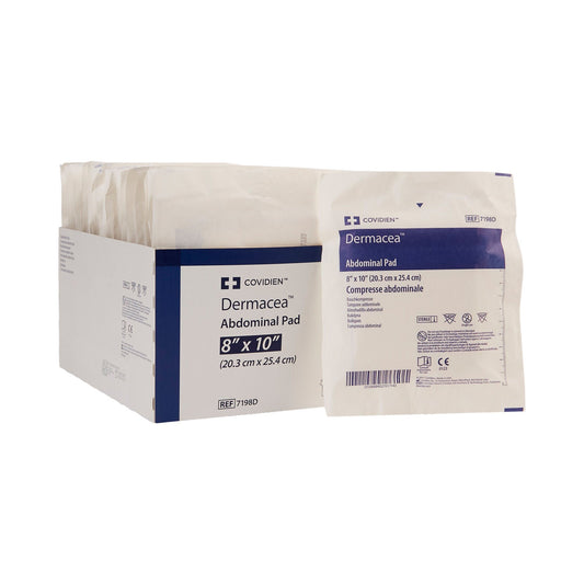 Dermacea™ Sterile Abdominal Pad, 8 X 10 Inch, 216/Cs